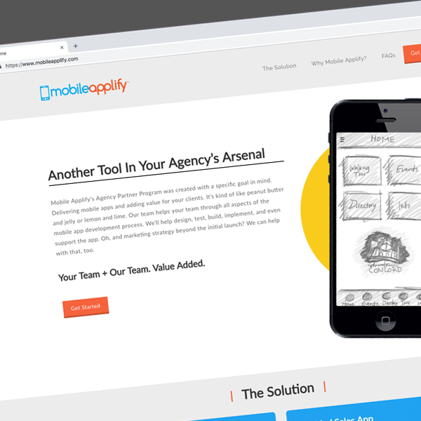 Mobile Applify Website